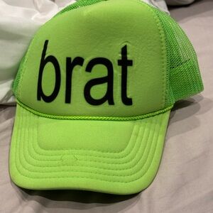 Brat Neon Green Trucker Hat